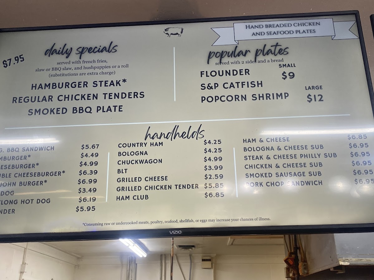 John Boy's BBQ & Seafood Photo Menu 4