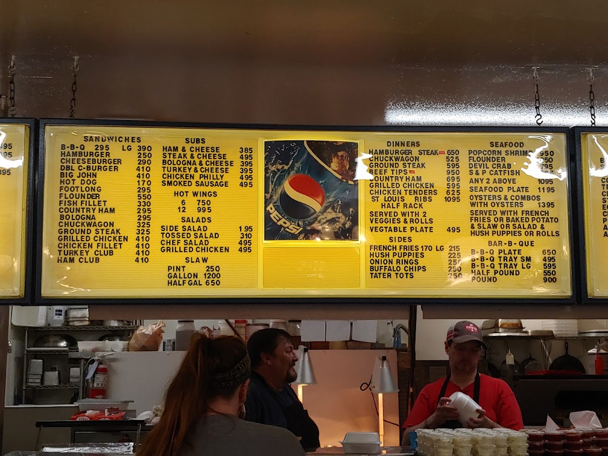 John Boy's BBQ & Seafood Photo Menu 6