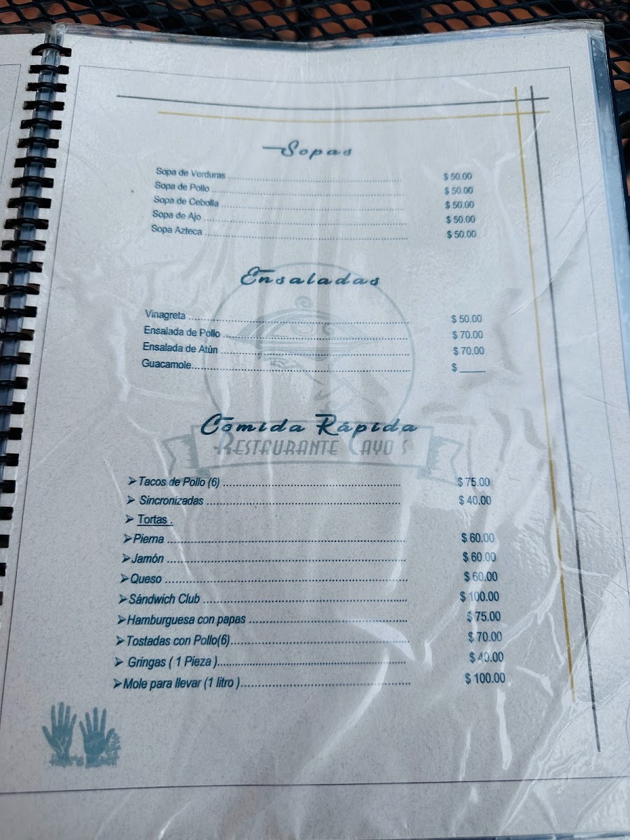 Reastaurante Cayo's Photo Menu 8