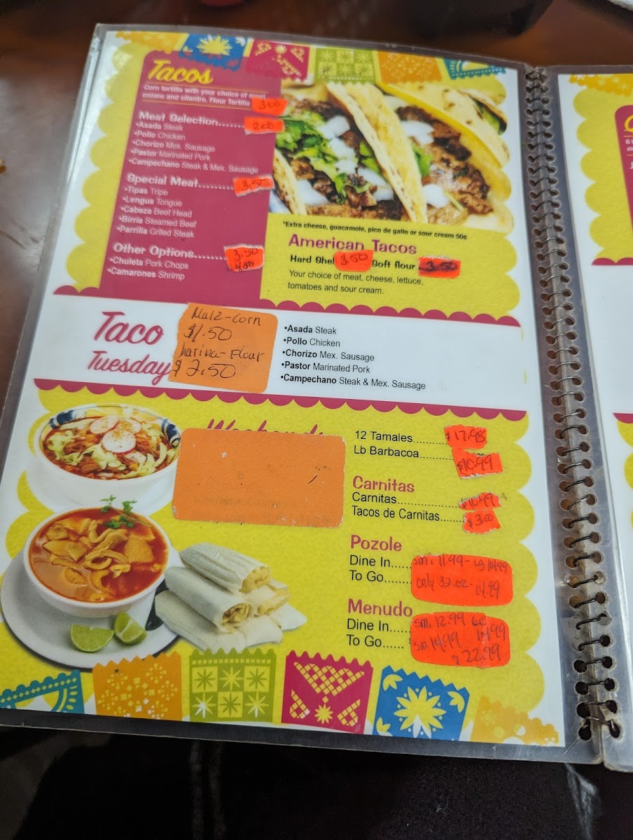 Sin Limite Taqueria Photo Menu 7