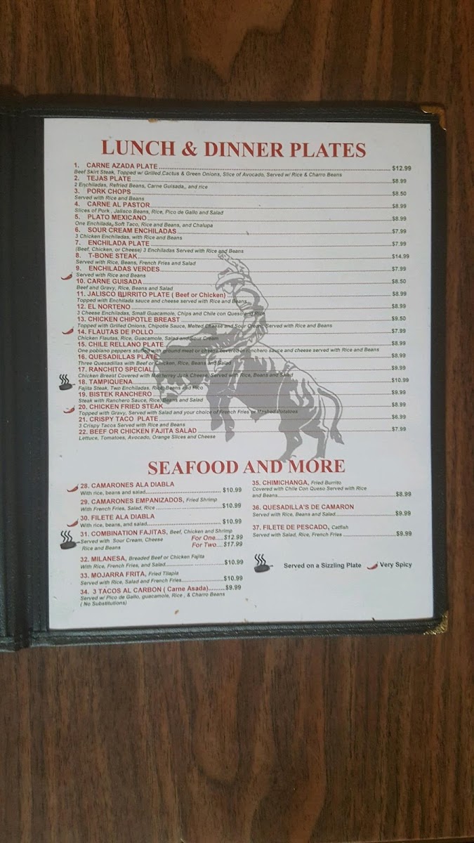 Guadalajara Taqueria Photo Menu 10
