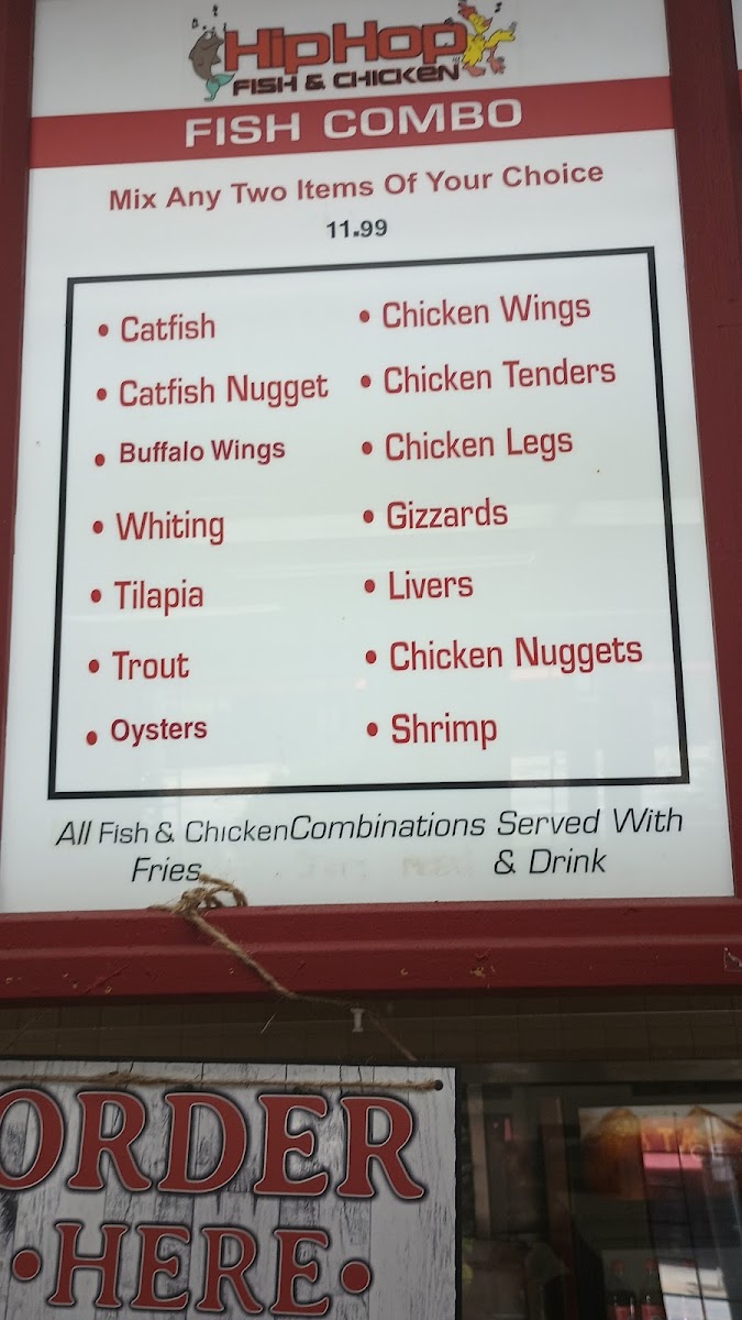 Hip Hop Fish & Chicken Photo Menu 10