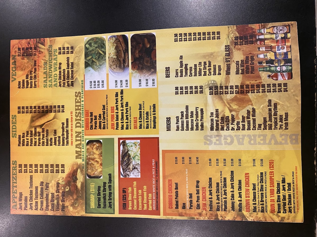 Bamboo's Jamaican Restaurant Photo Menu 10