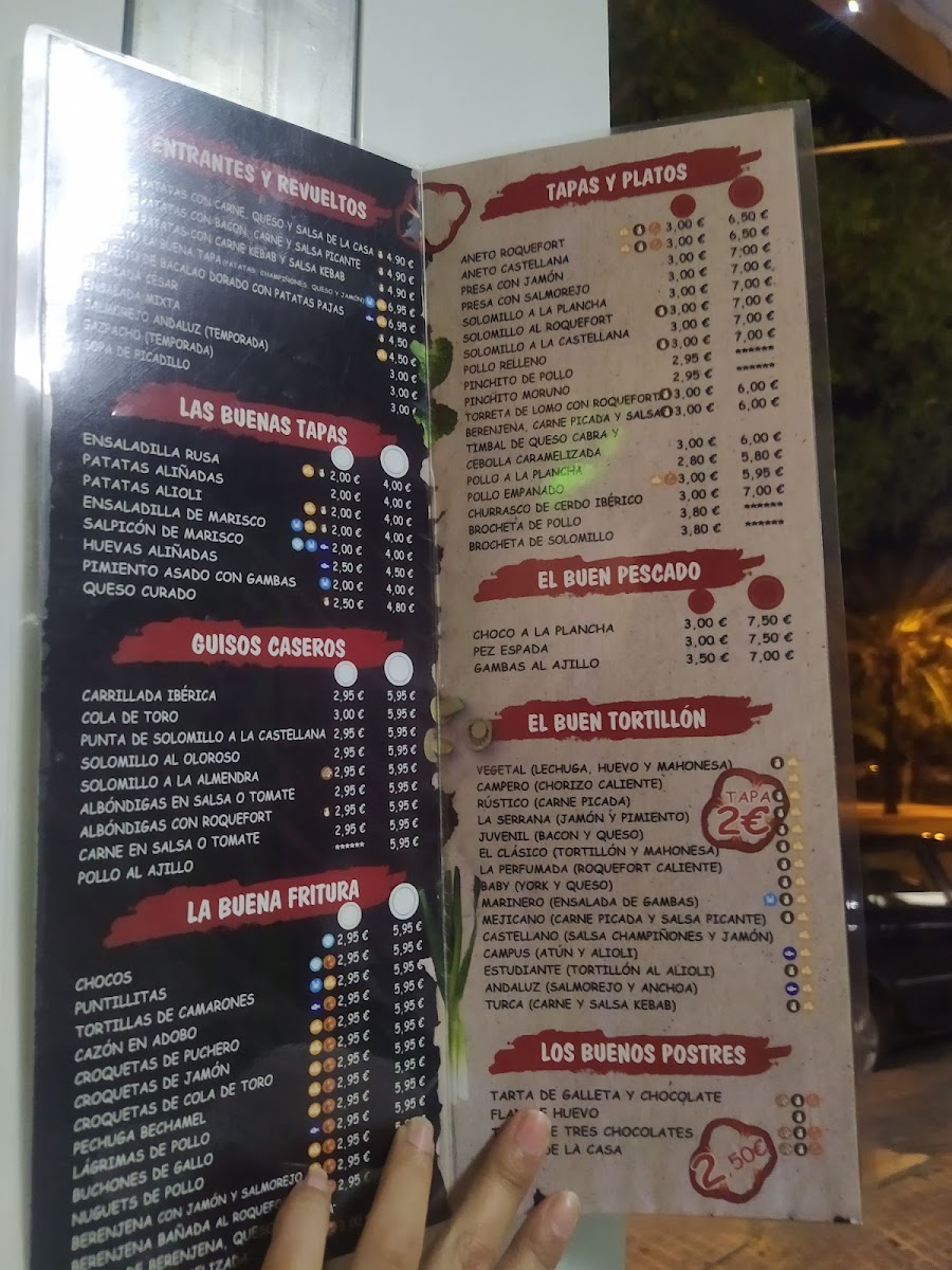 La Buena Tapa Cerveceria Photo Menu 2