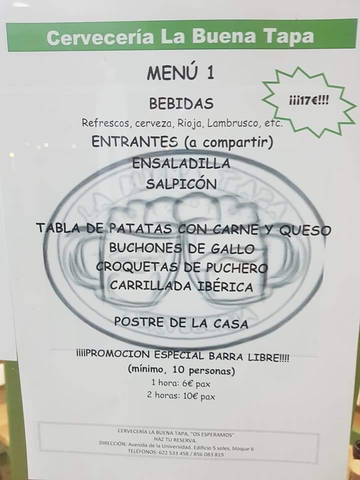 La Buena Tapa Cerveceria Photo Menu 8