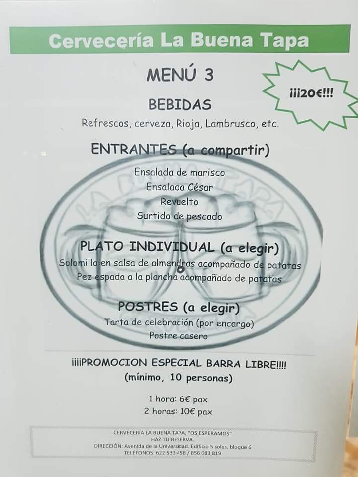 La Buena Tapa Cerveceria Photo Menu 9