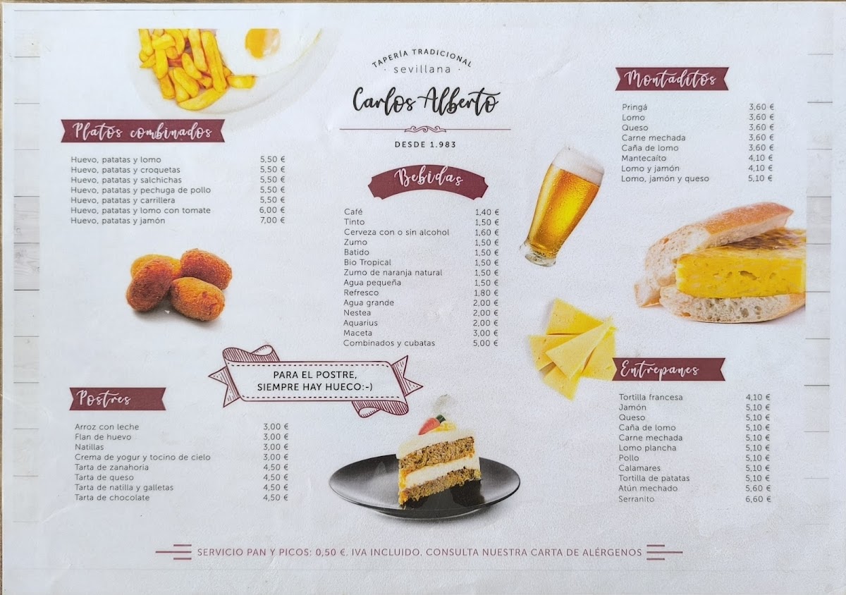 Bar Carlos Alberto Photo Menu 3