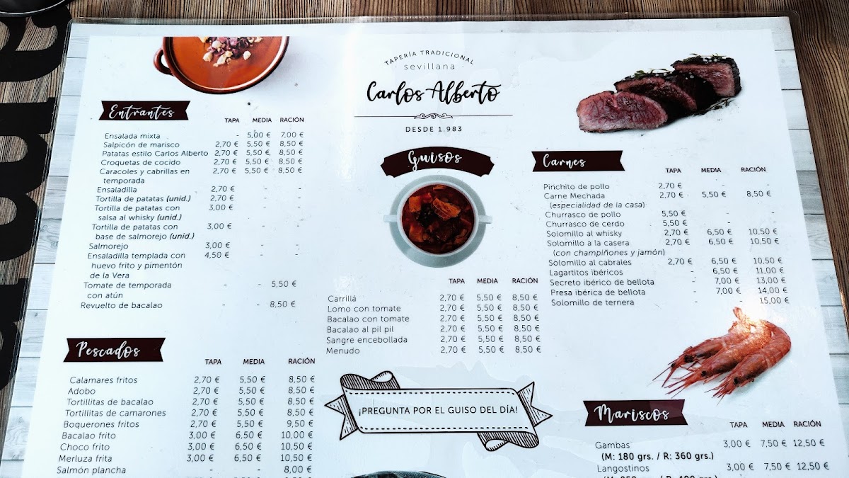 Bar Carlos Alberto Photo Menu 4