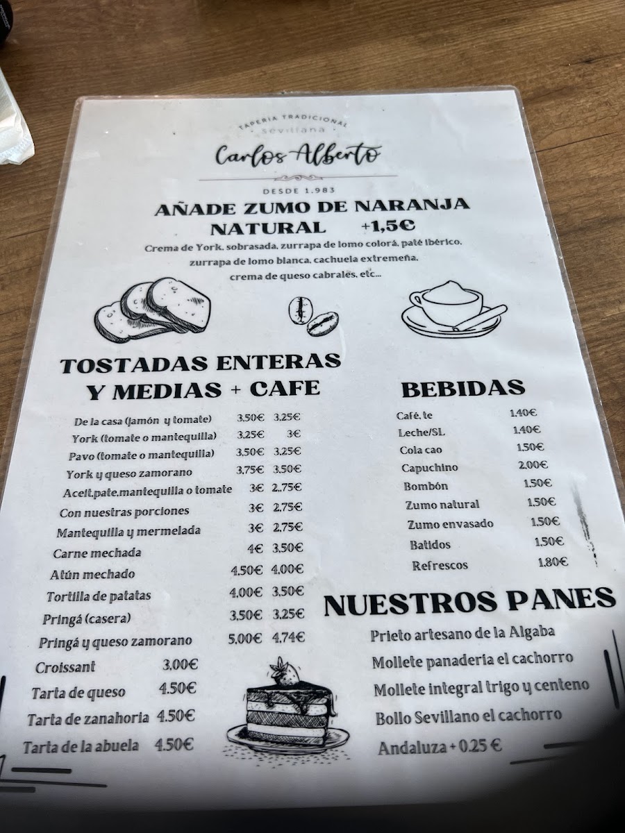 Bar Carlos Alberto Photo Menu 7