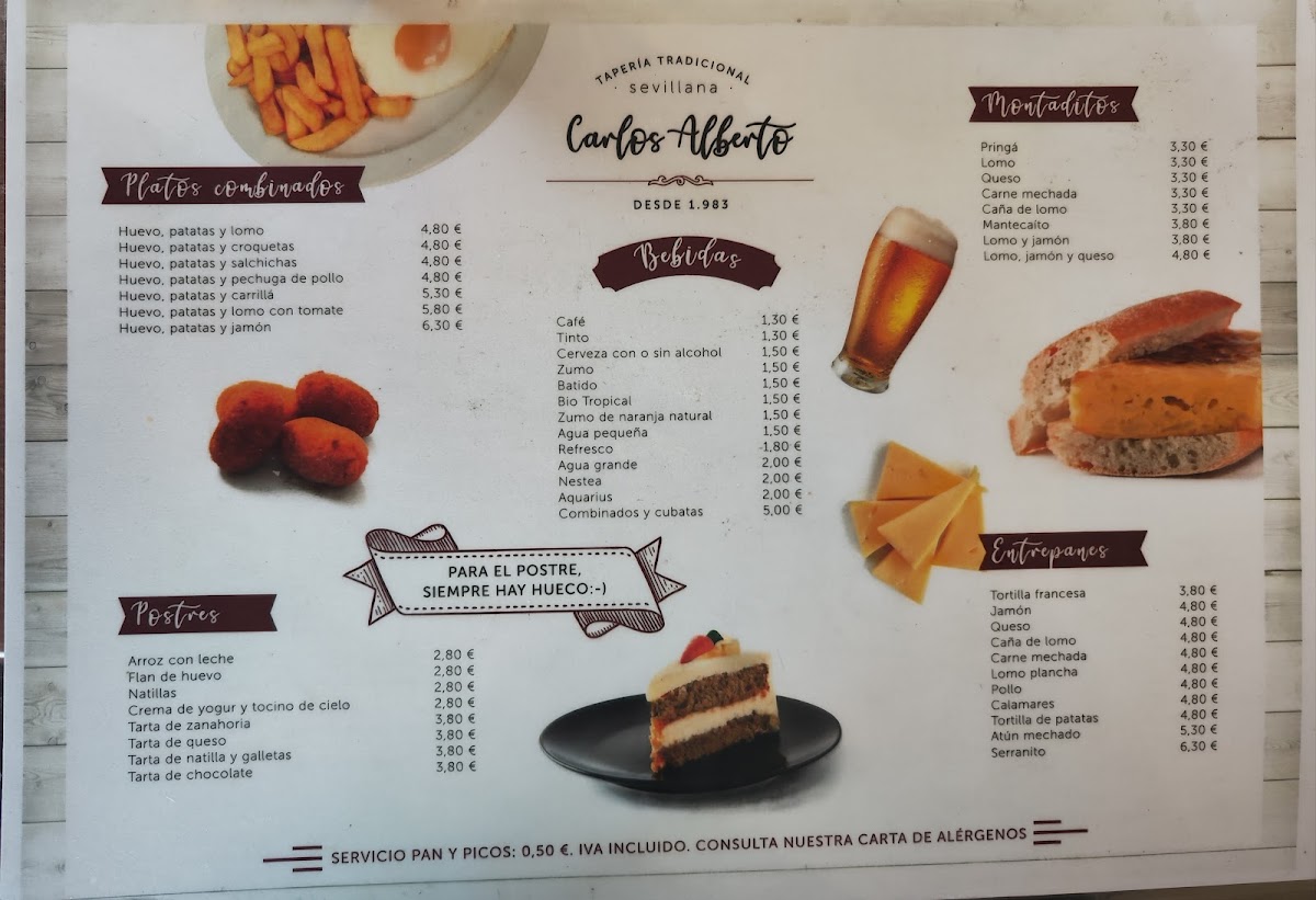 Bar Carlos Alberto Photo Menu 9