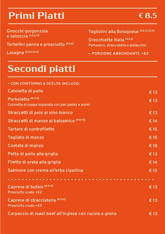 Baldassarre: breakfast, lunch and dinner Photo Menu 4