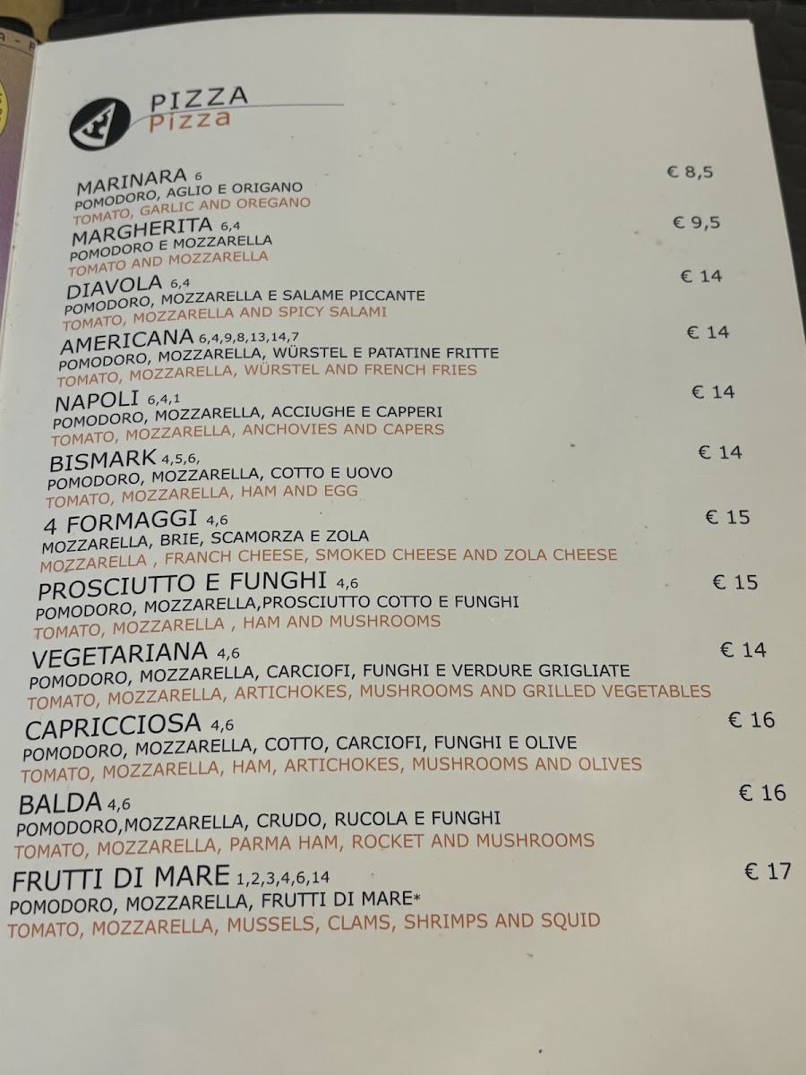 Baldassarre: breakfast, lunch and dinner Photo Menu 9