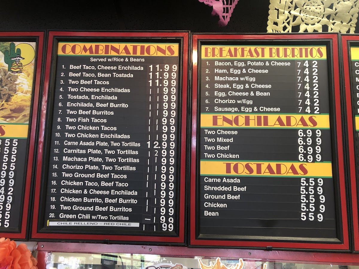 Nico's Taco Shop Photo Menu 4