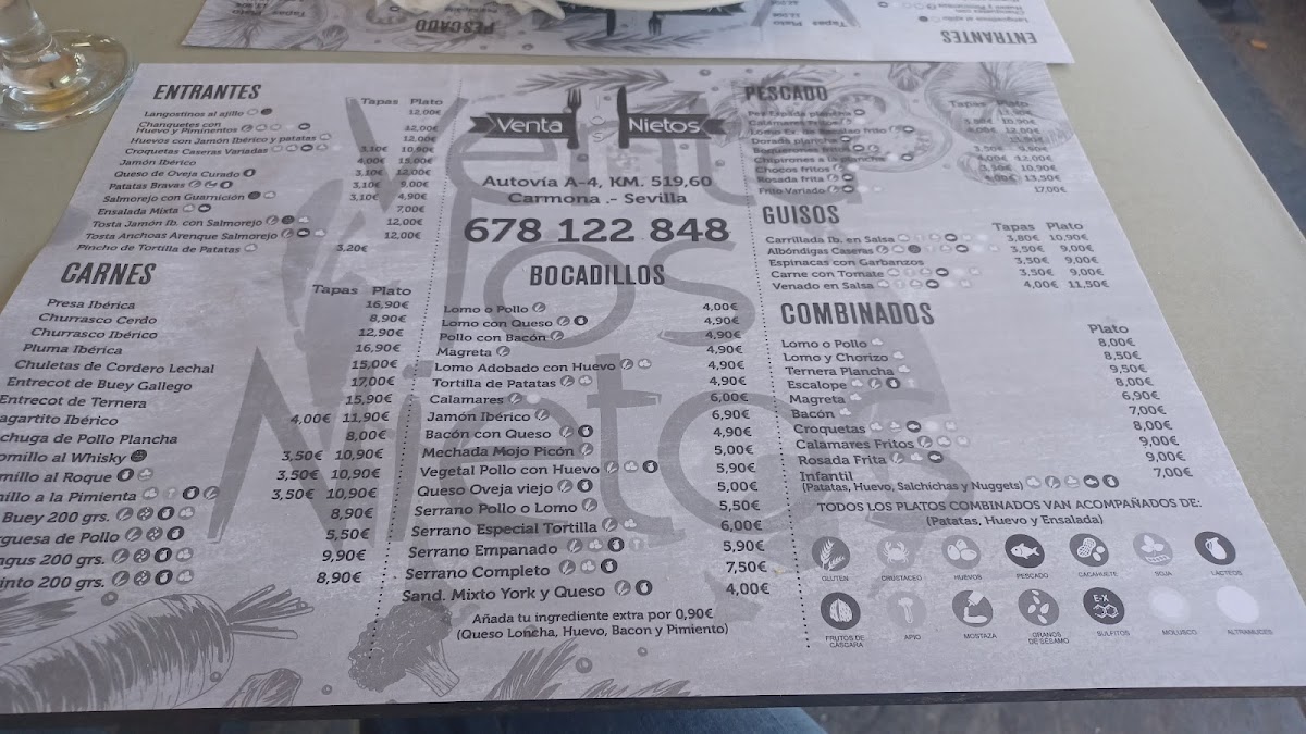Restaurante Venta Los Nietos Photo Menu 7