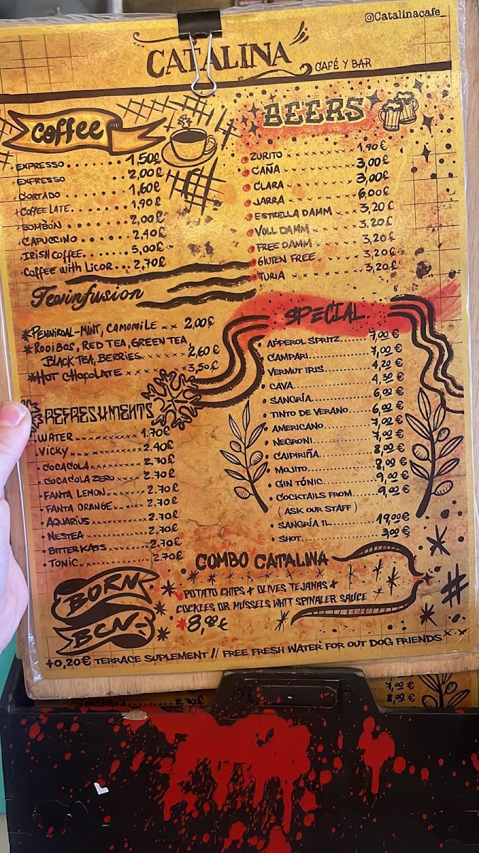 Catalina Cafè Photo Menu 1