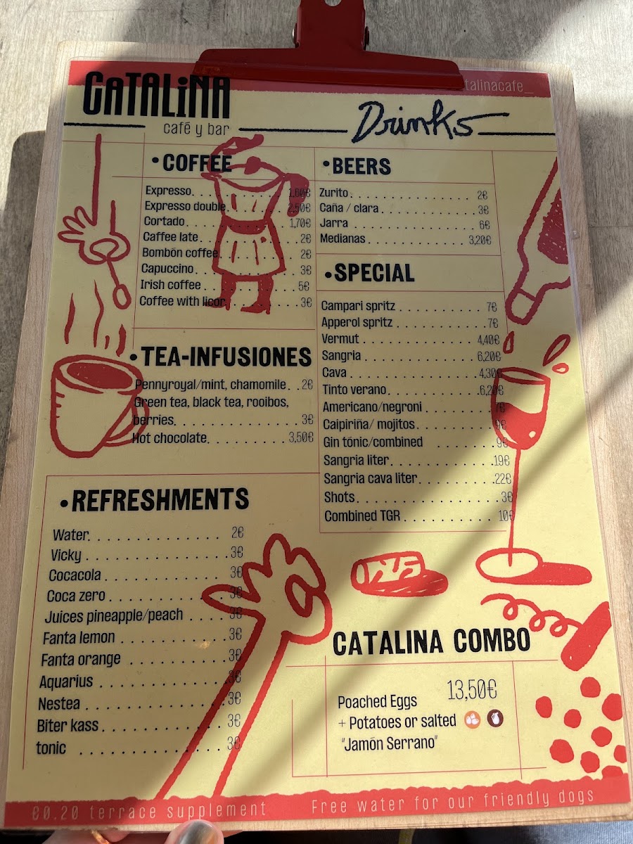 Catalina Cafè Photo Menu 3