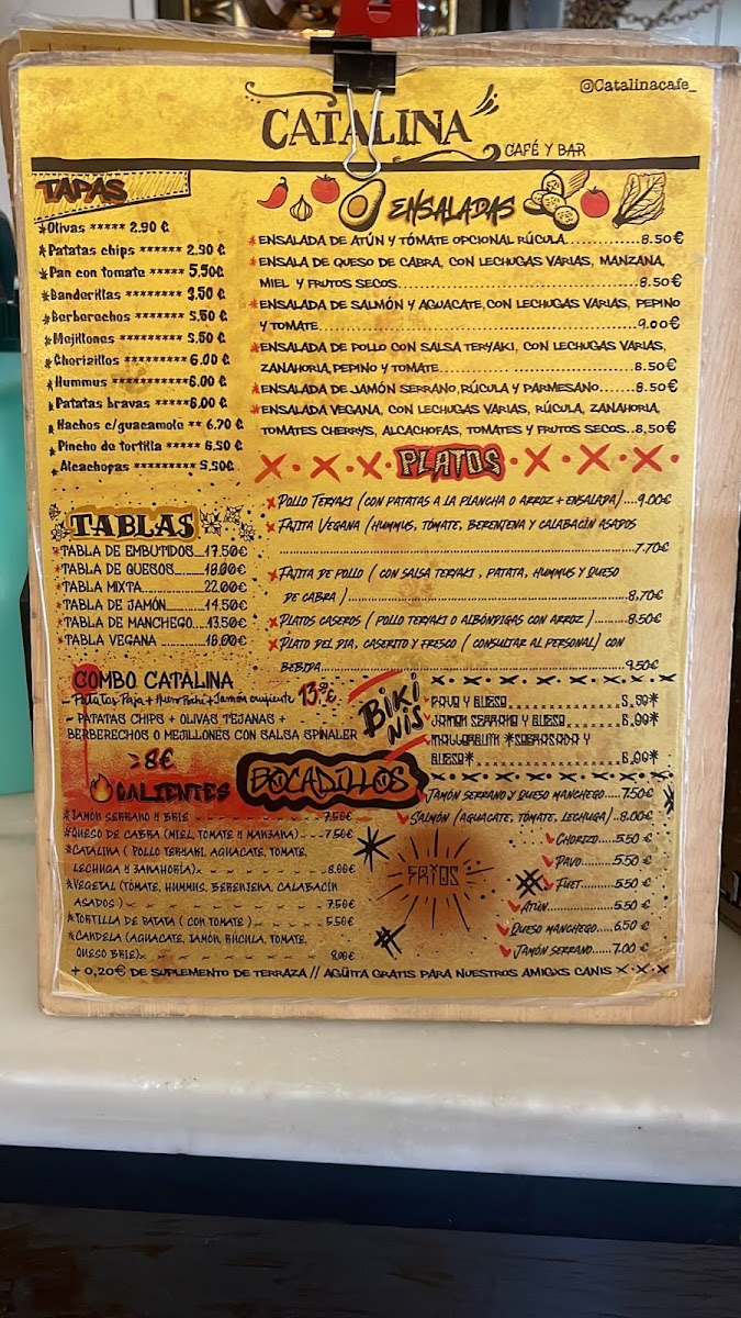 Catalina Cafè Photo Menu 4
