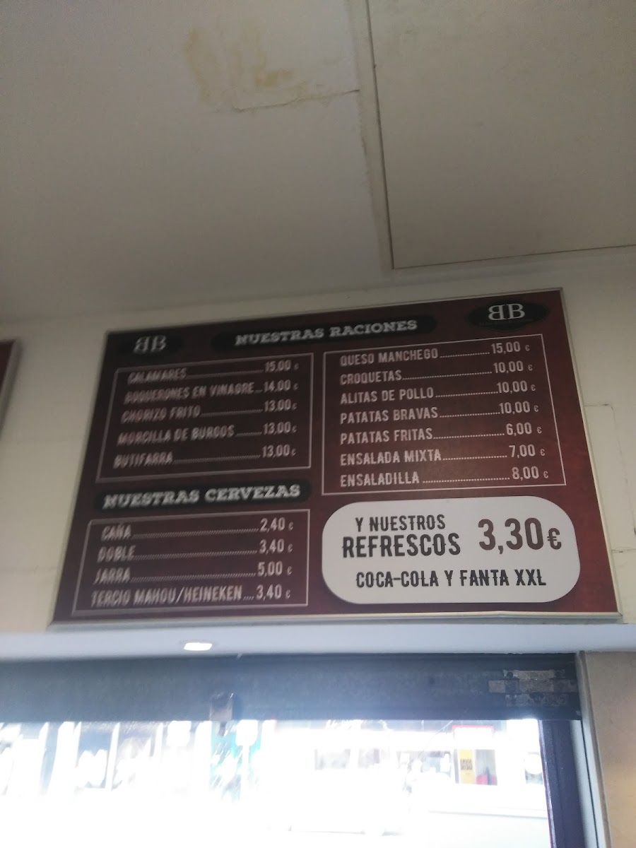 Bar De Los Bocadillos Photo Menu 3
