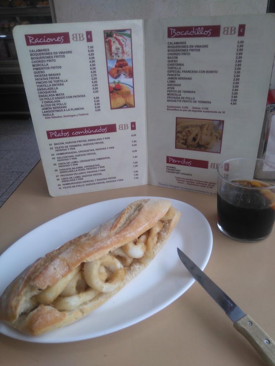 Bar De Los Bocadillos Photo Menu 9