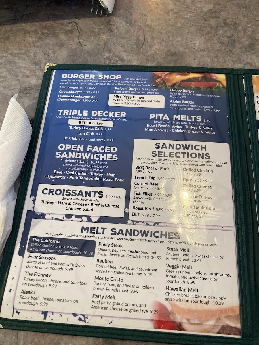 Crossroads Cafe Photo Menu 3