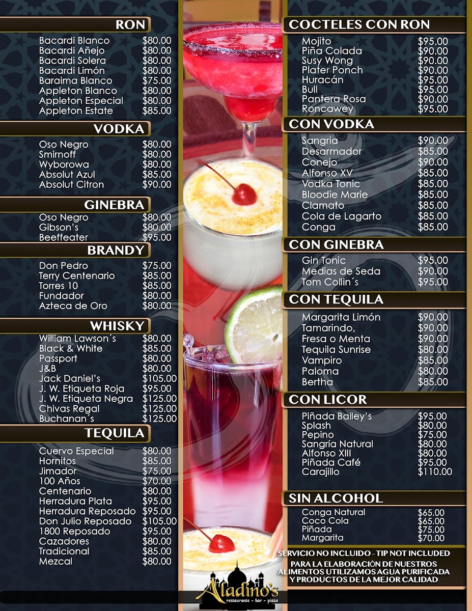 Aladino's​ Restaurante Bar Pizza Photo Menu 3