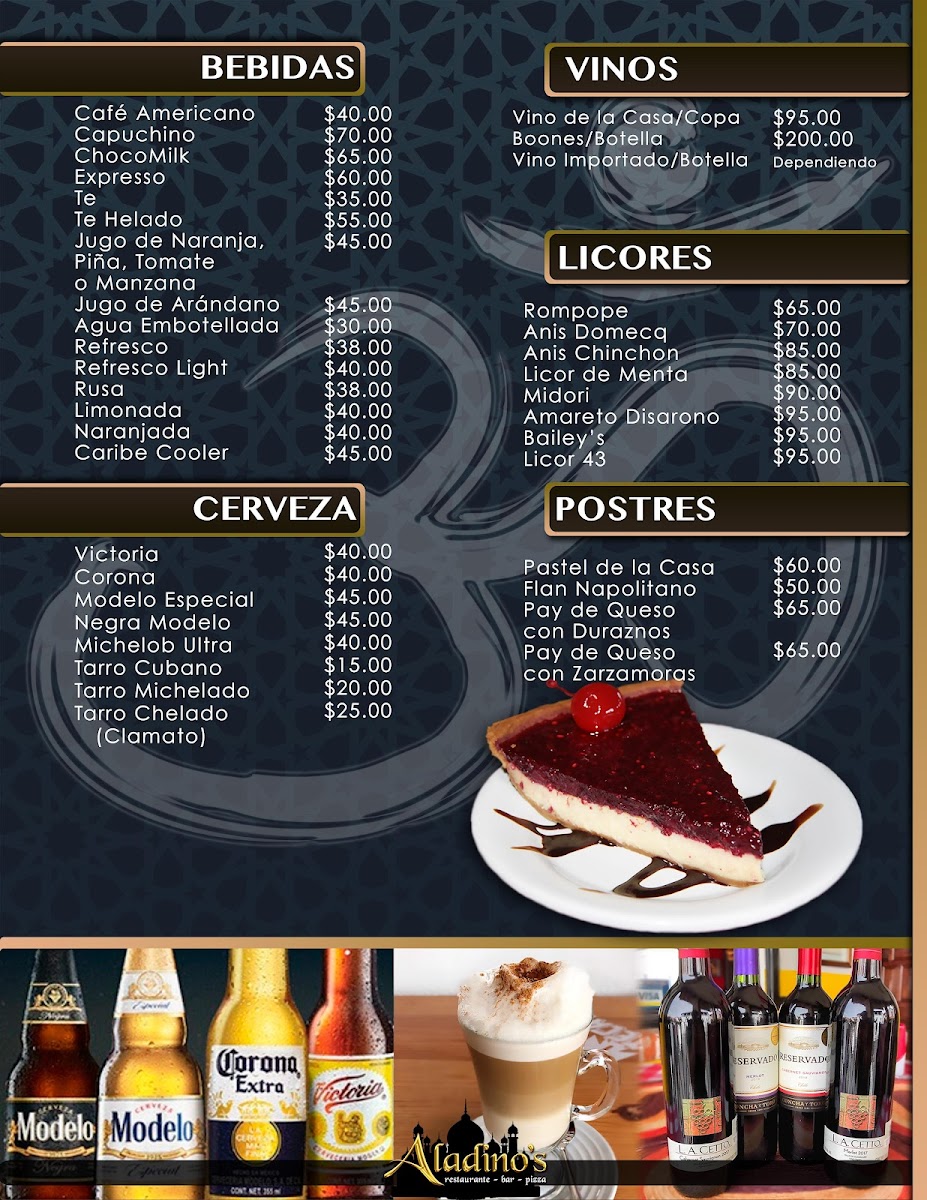Aladino's​ Restaurante Bar Pizza Photo Menu 4