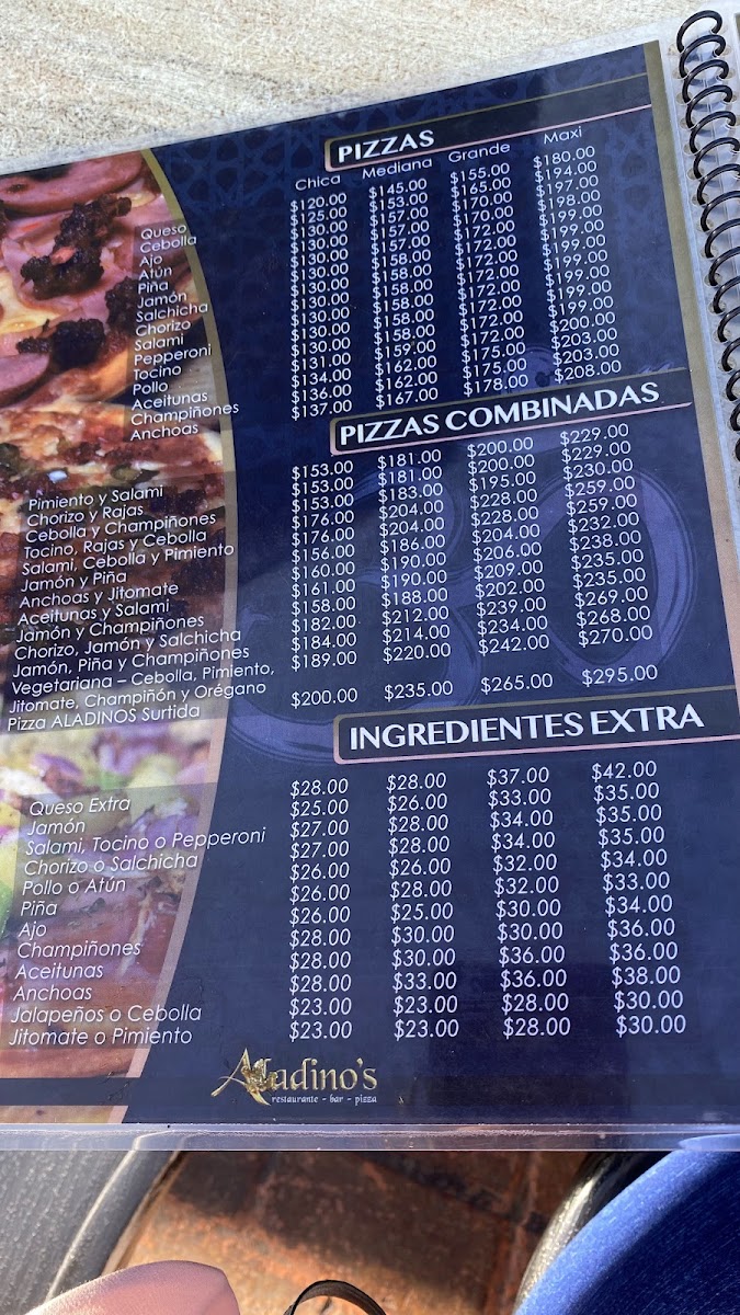 Aladino's​ Restaurante Bar Pizza Photo Menu 7