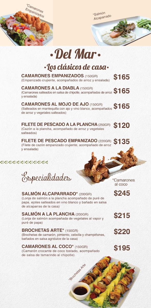 El Arte RESTAURANTE/CAFÉ Photo Menu 1
