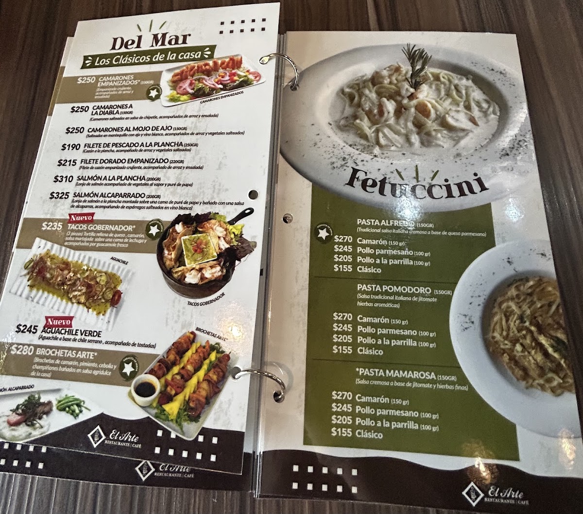 El Arte RESTAURANTE/CAFÉ Photo Menu 8