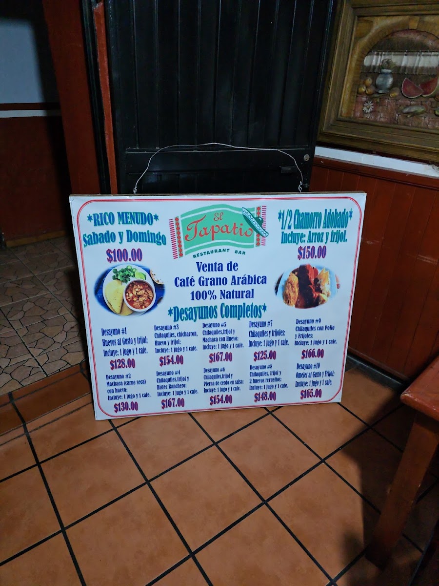 Restaurante Bar El Tapatio Photo Menu 2