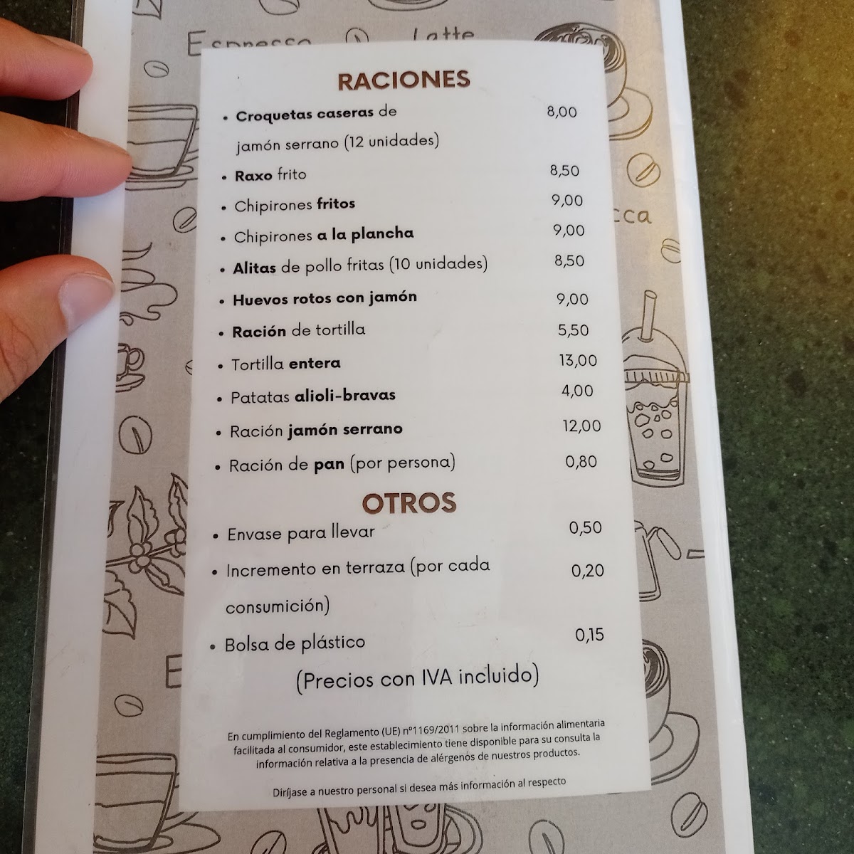 Café D'Lucía Photo Menu 1