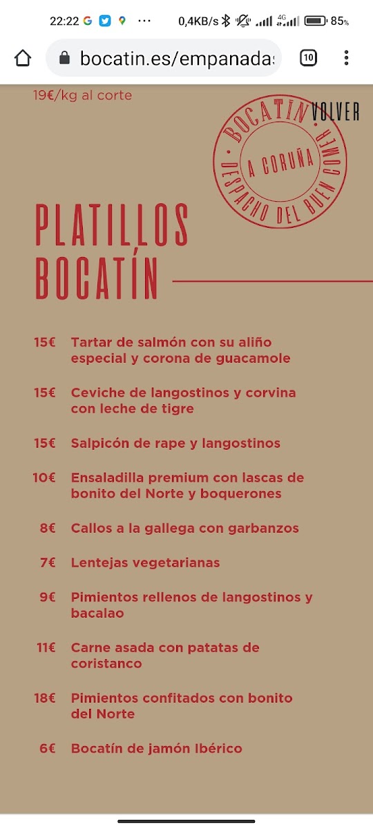 Bocatin Photo Menu 2