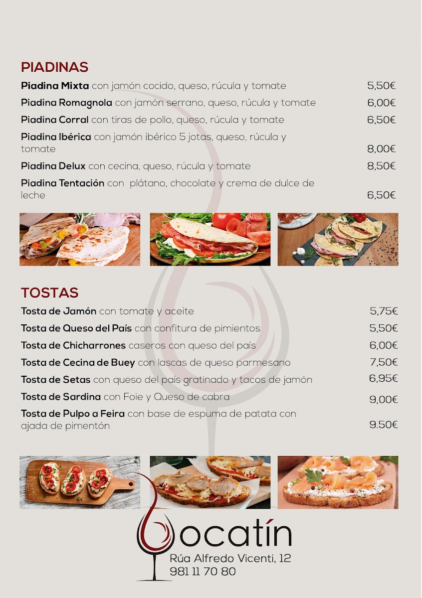 Bocatin Photo Menu 4