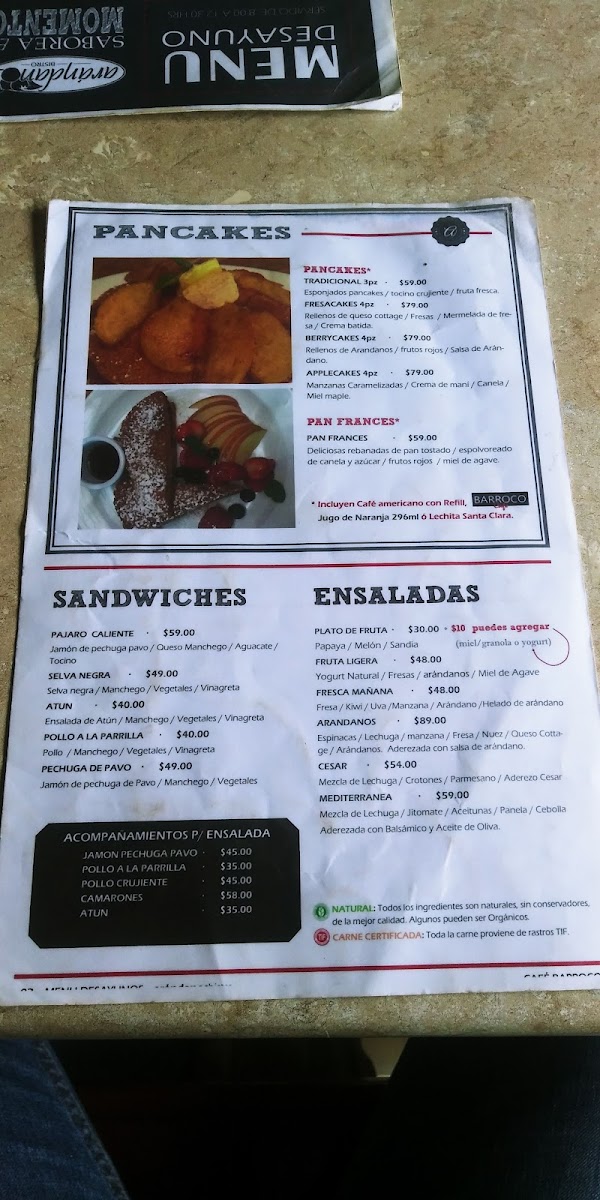 Arándanos Bistro Photo Menu 4