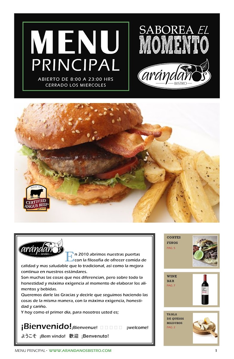 Arándanos Bistro Photo Menu 6