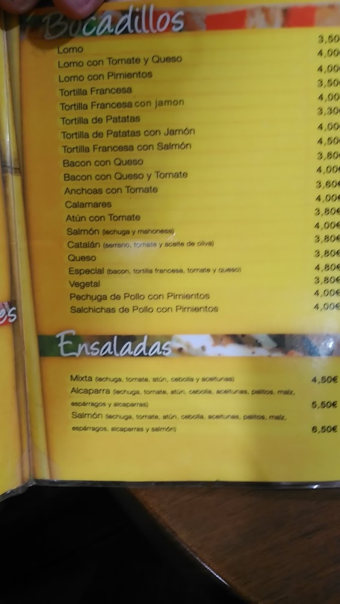 La Alcaparra Photo Menu 4