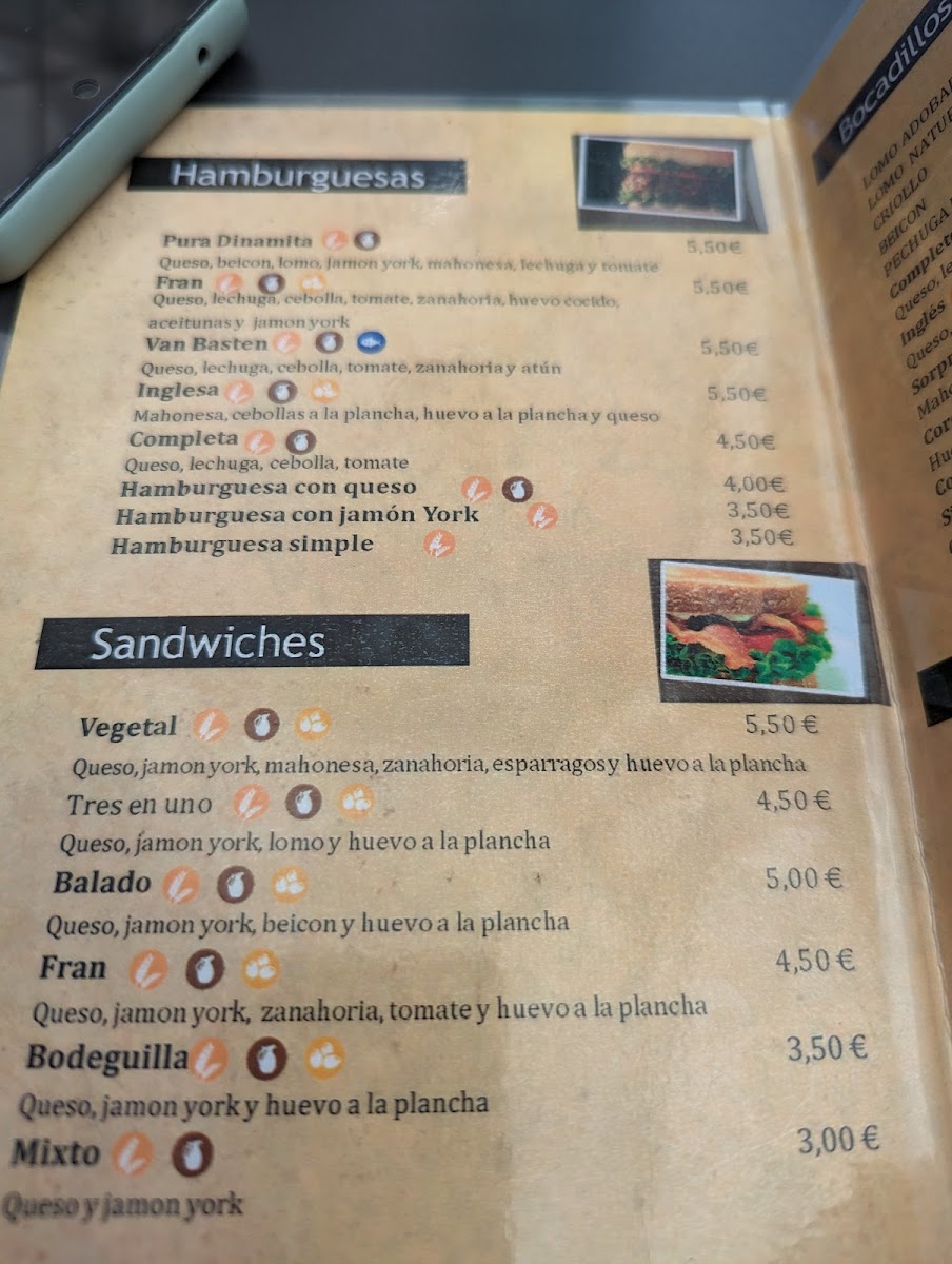 Fran Hamburgueseria Photo Menu 5
