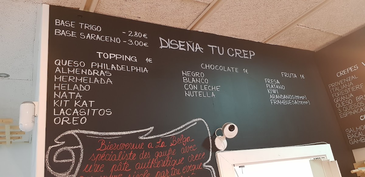 La Belga Gofrería Crepería Photo Menu 6