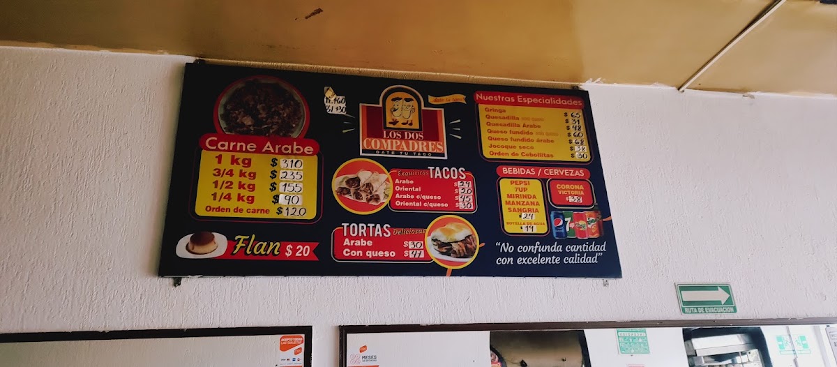 Taquería los Dos Compadres Photo Menu 9