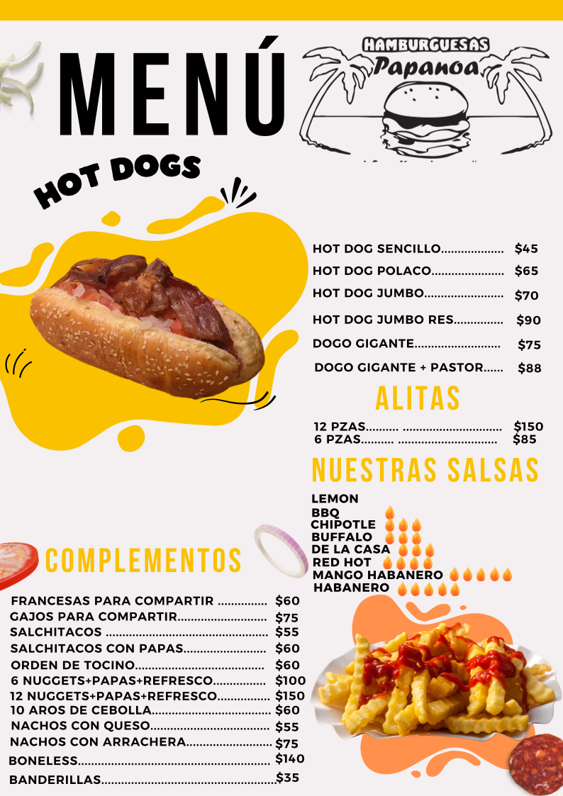 Hamburguesas Papanoa Photo Menu 1