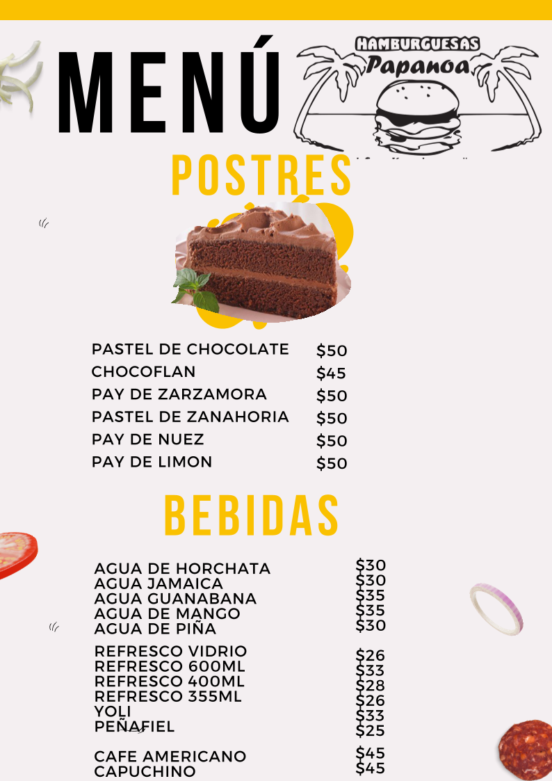 Hamburguesas Papanoa Photo Menu 4