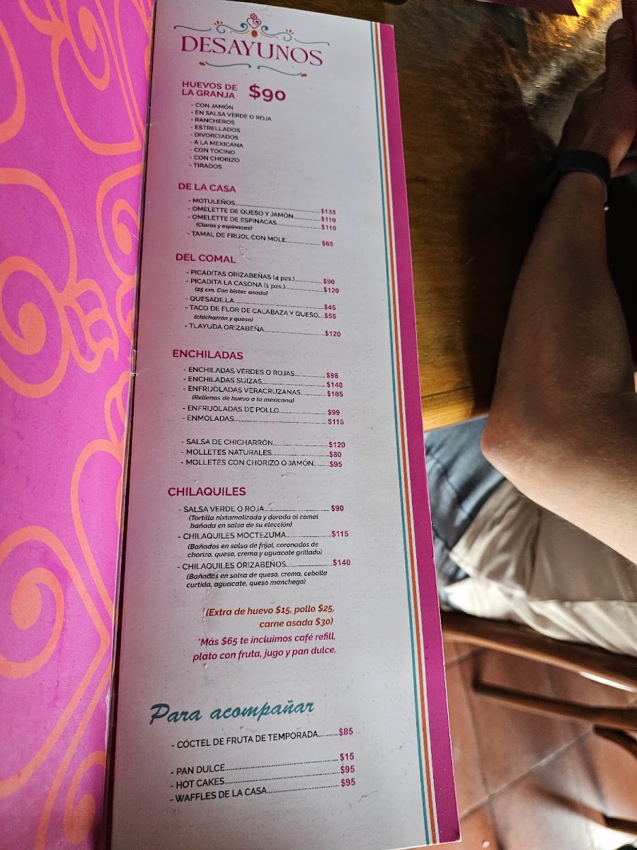La Casona de Orizaba Photo Menu 9