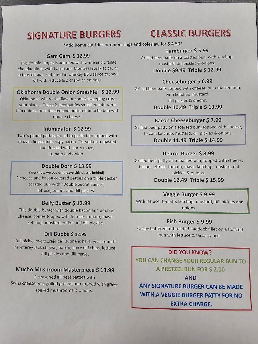 Big Scoop Family Restaurant & Take-Out Photo Menu 2