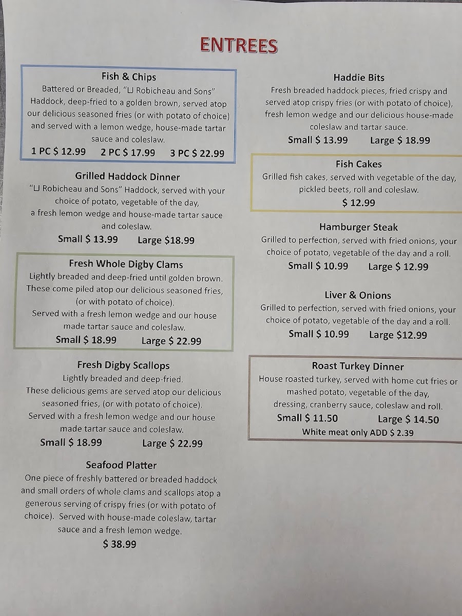 Big Scoop Family Restaurant & Take-Out Photo Menu 6