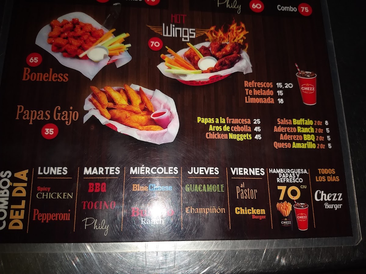 Chezz Burger Photo Menu 5