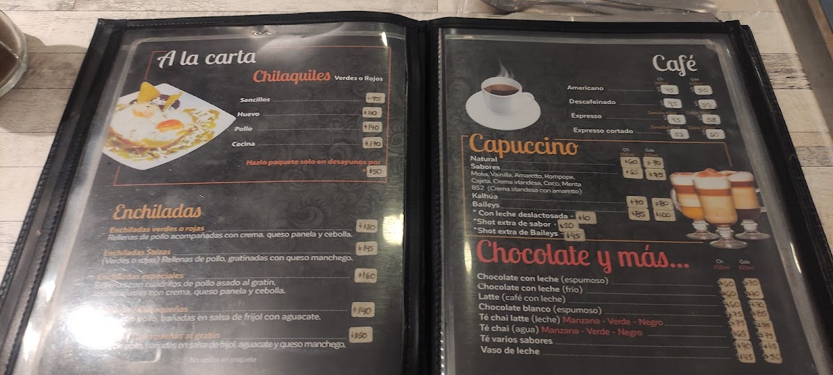 Fue en un café Cafetería y crepería Photo Menu 10