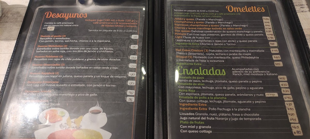 Fue en un café Cafetería y crepería Photo Menu 6