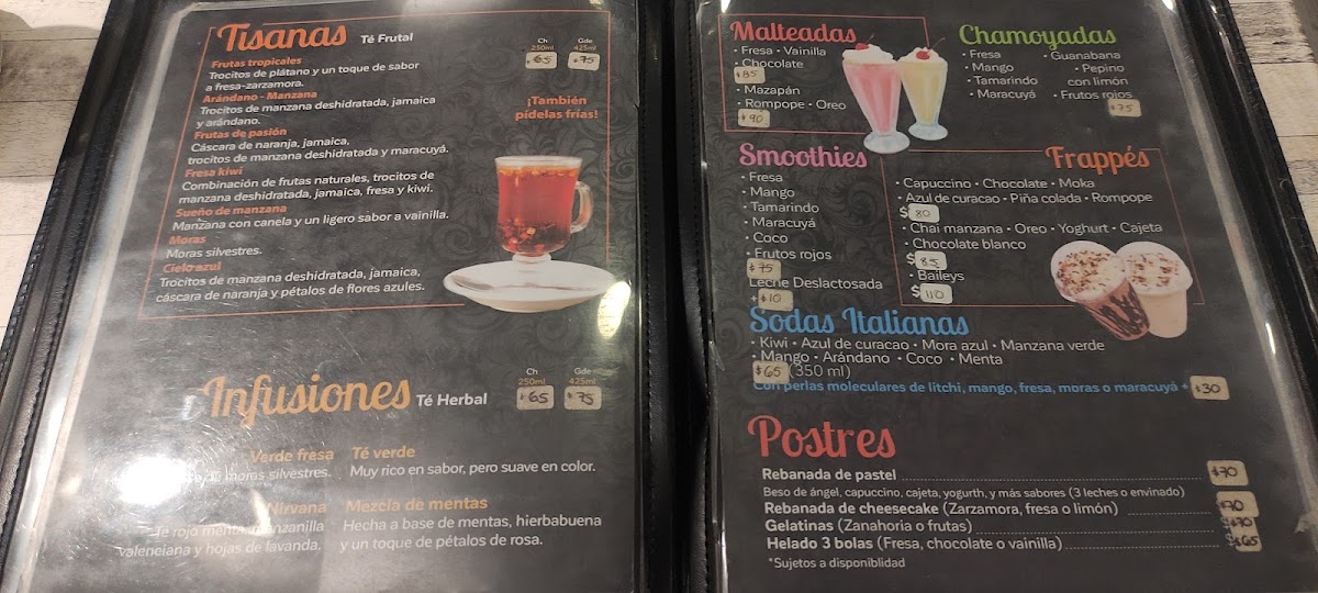 Fue en un café Cafetería y crepería Photo Menu 7