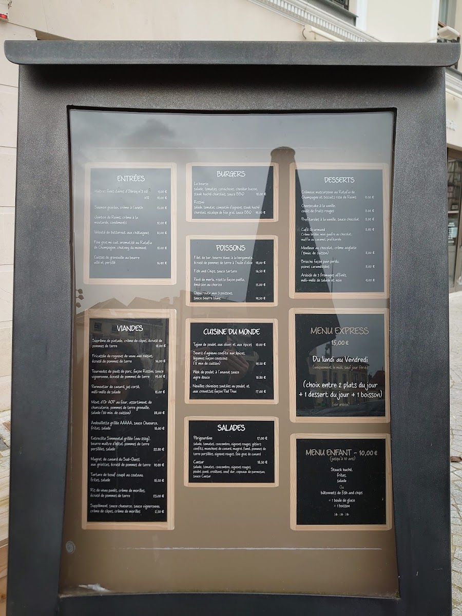 Restaurant La Bourse Photo Menu 3