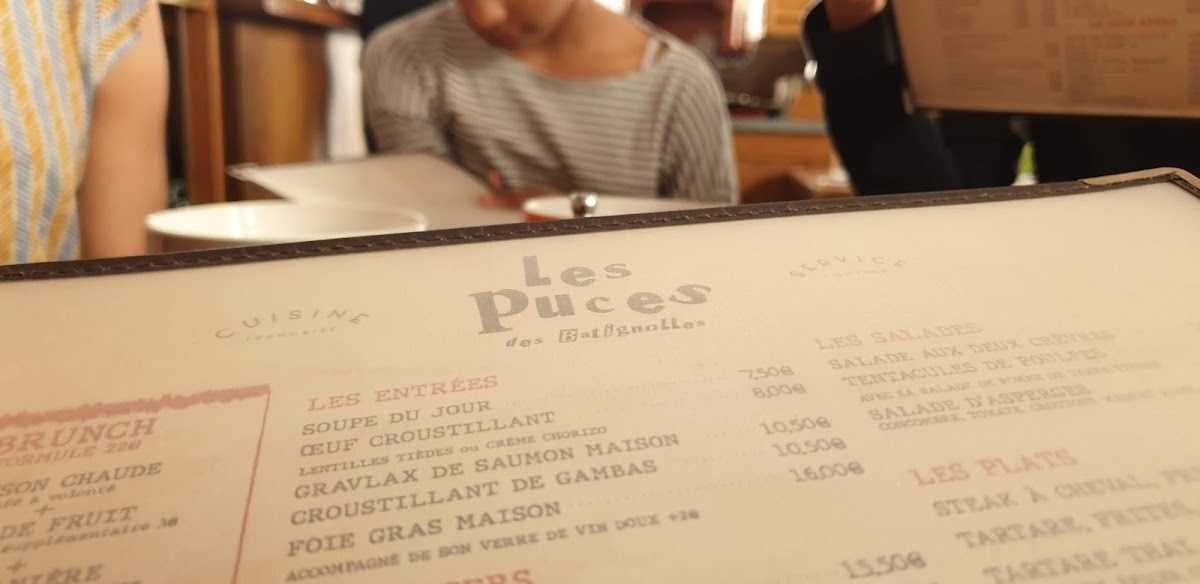 Les Puces Des Batignolles Photo Menu 10